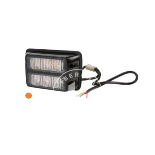 LA20010 Luz de aviso LED, 18W, 12-24V, âmbar, de aparafusar 6 LEDs