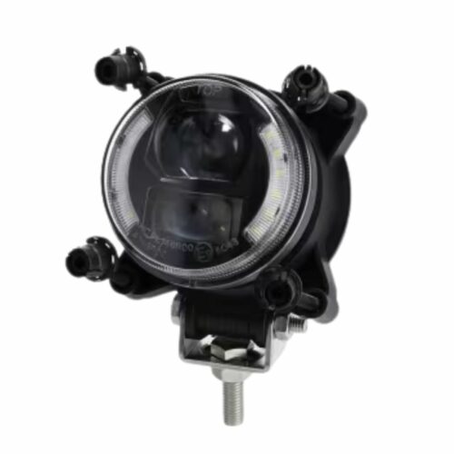 Farol dianteiro LED 30/5W, 10-30V, Ø90mm, médios, luz de presença, conector H9