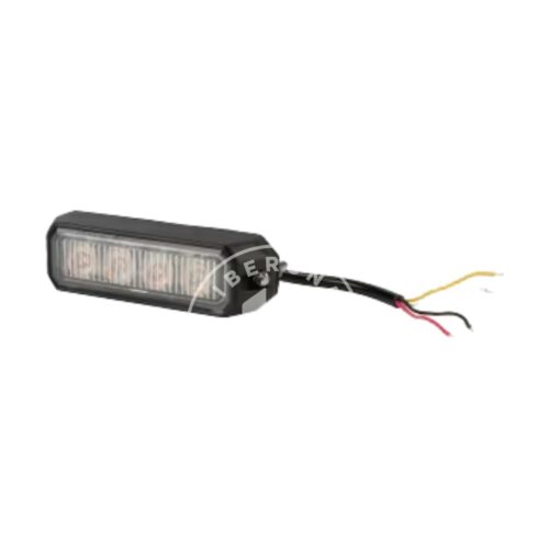 LA20013 Luz de aviso LED, 12W, 12-24V, âmbar, de aparafusar 4 LEDs