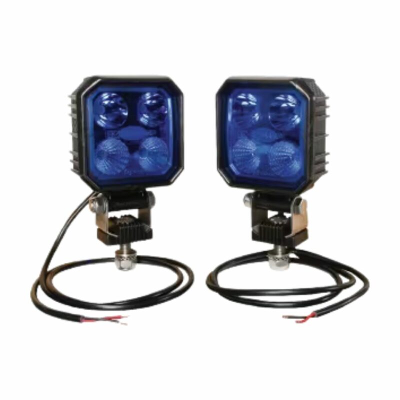Conjunto de lâmpadas de pulverizador azul 2x9 W