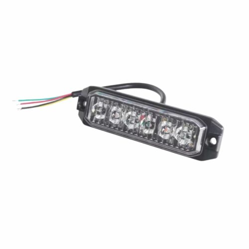 Luz flash 6 LED branco