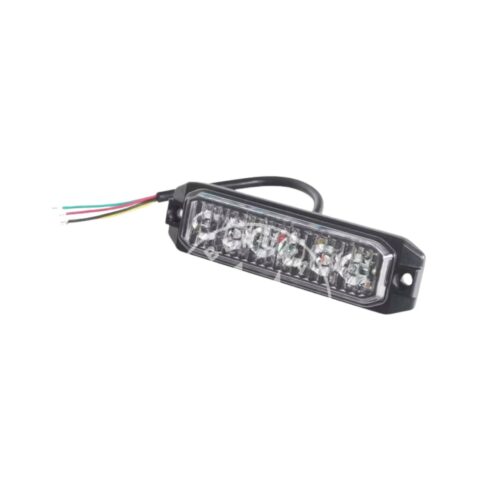 Luz flash 6 LED branco