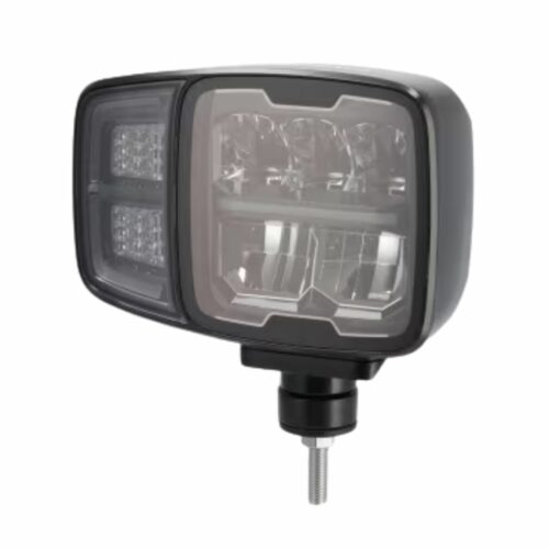 Farol LED, 12/24V,  aquecido, feixe alto/feixe baixo, antineve, direito