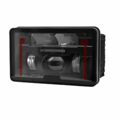 Farol LED, 23/45 W 12-24 V, feixe alto/feixe baixo, aquecido
