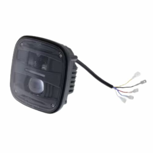 Farol LED, 25/50W, 10/30V, máximos/baixos, adequado para John Deere