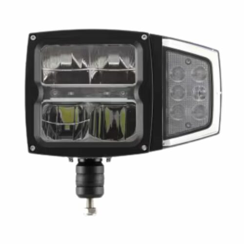 Farol LED, 38 W 12-24 V, Aquecido, Feixe alto/Feixe baixo, flex antineve