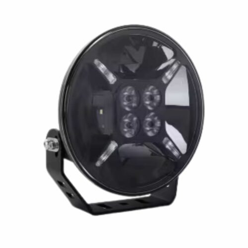 Farol LED, 120 W, 9-36 V, Ø218 mm, luz de estacionamento dupla