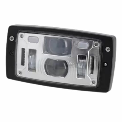 Farol LED, 40/22 W, 10-30 V, 185x102x82, máximos/mínimos, luz de posição, conetor H4