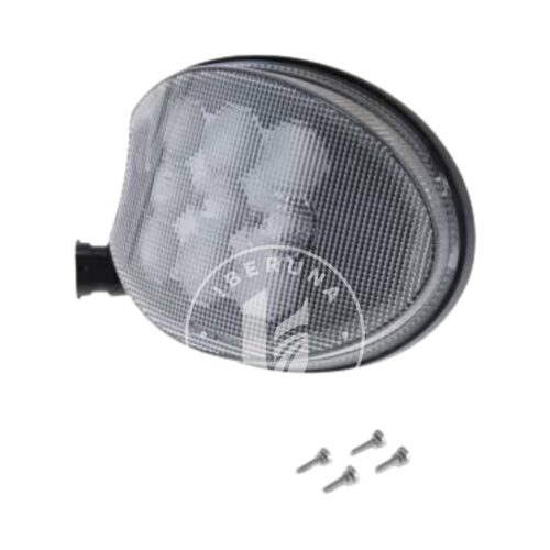 LA10640LEFT Luz de trabalho de canto LED, 45W 4500lm moldura preta, plugue H9, combo, adequada para John Deere