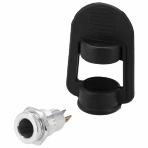 Conector de latão para farol + tampa de borracha (embalagem de 4)