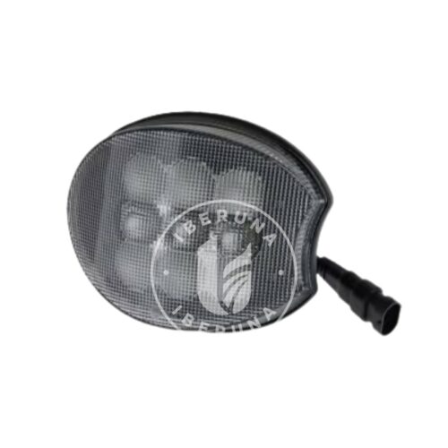 LA10640RIGHT Luz de trabalho de canto LED, direita, 45W 4500lm, moldura preta, plugue H9, combo, adequada para John Deere