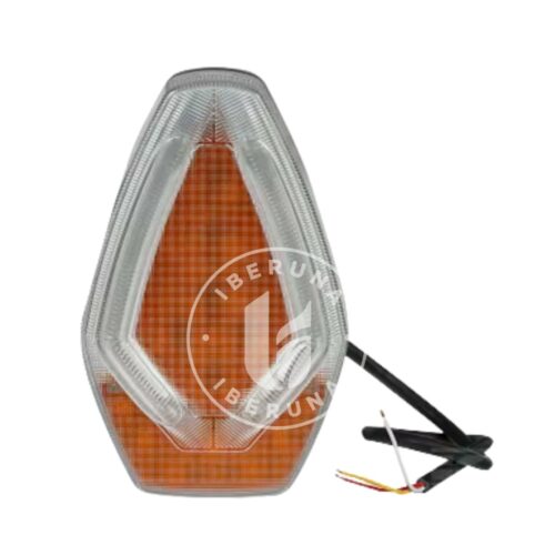 Luz de posição e direção LED, dianteira 12V, âmbar/branco, de aparafusar