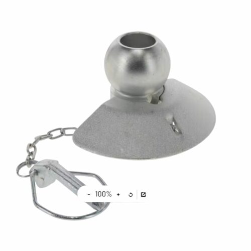 Rótula inferior de ligação com cone guia cat.2/2 Ø28,7/56x12 mm