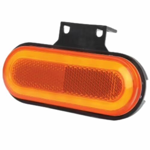 Luz de sinalização LED, com indicador de direção, retangular, 12-24V
