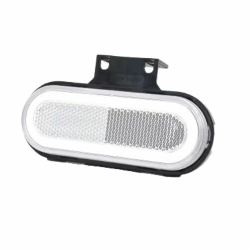 LA30154F Luz de sinalização LED, retangular, 12-24V