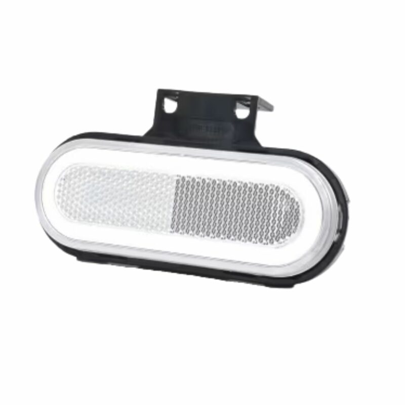 Luz de sinalização LED, retangular, 12-24V
