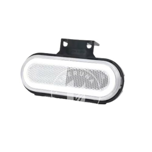 LA30154F Luz de sinalização LED, retangular, 12-24V
