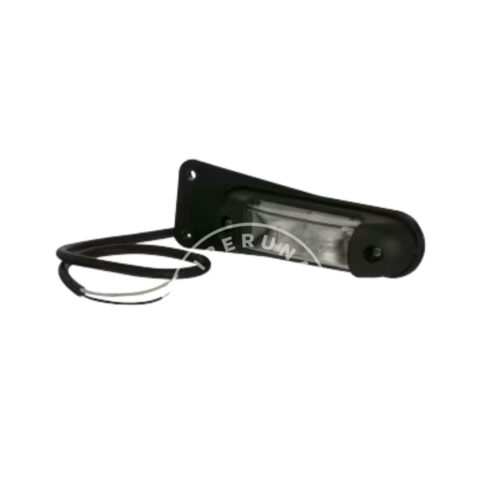 LA103166 Luz de sinalização, 0.8/1.7W, retangular, 12-24V, vermelho/branco 4 LEDs