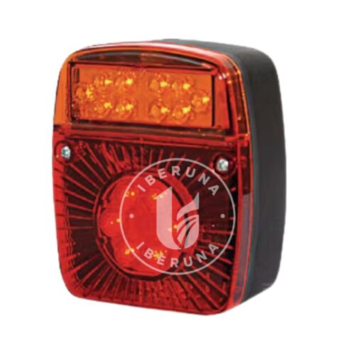 Farol traseiro LED multifuncional, 12-24V 5 pinos
