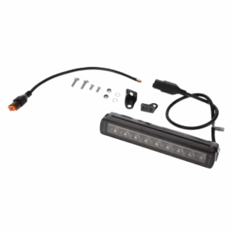Barra de luz de trabalho LED, 45W, 3780 lm 12/24V, branco/laranja, ficha Deutsch 9 LEDs