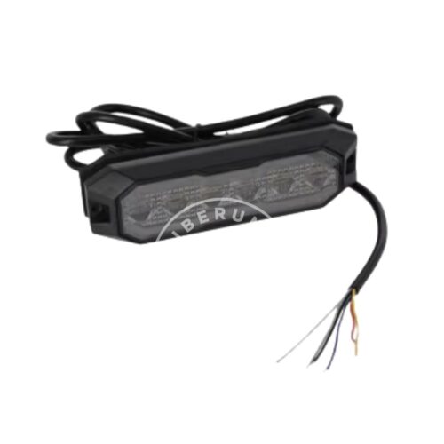 Luz de aviso intermitente / luz de posição frontal LED 12/24V, laranja/branco,12/42 LED's