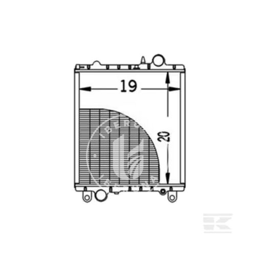 Kramp VPE3090 Radiador