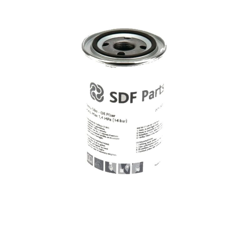 Filtro hidráulico e de transmissão SDF 04305722 Filtro hidráulico e de transmissão SDF 04305722