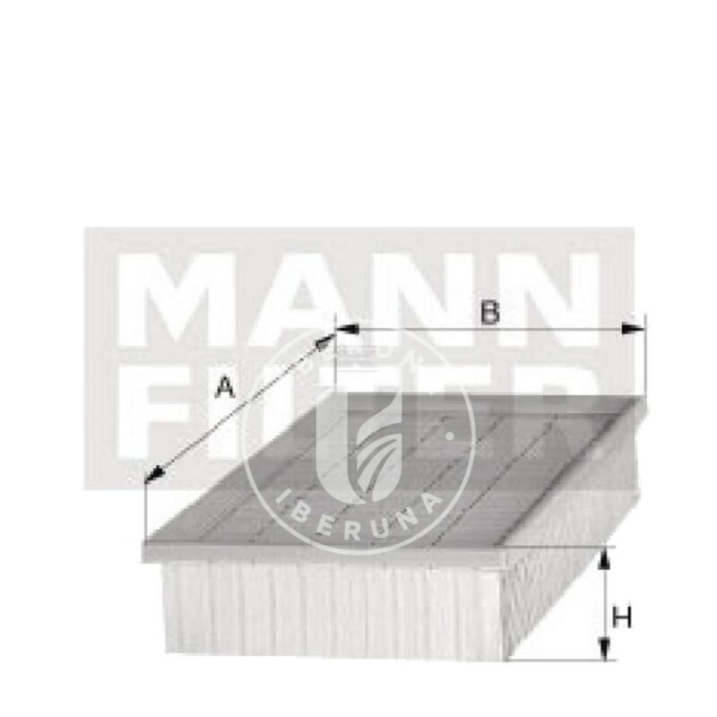 Elemento de filtro de ar MANN-FILTER 4519155134