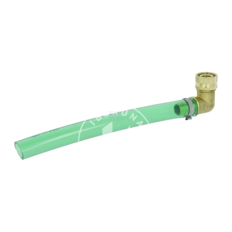 Drenador curvo LB 90°, com mangueira 25cm Femco 650108