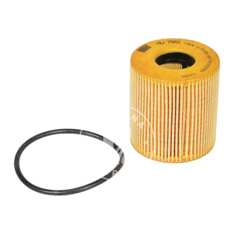 Elemento de filtro de óleo, sem metal MANN-FILTER HU 711/51 X